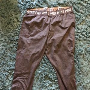 Plus size Nike Pro Leggings 2x